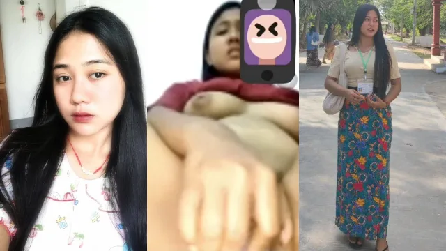 ညတိုင်းဘဲနဲ့ chatပြီး ရှယ်ထန်ပြတဲ့ တက္ကသိုလ်ကျောင်းသူလေး မြန်မာမလေးအောကား